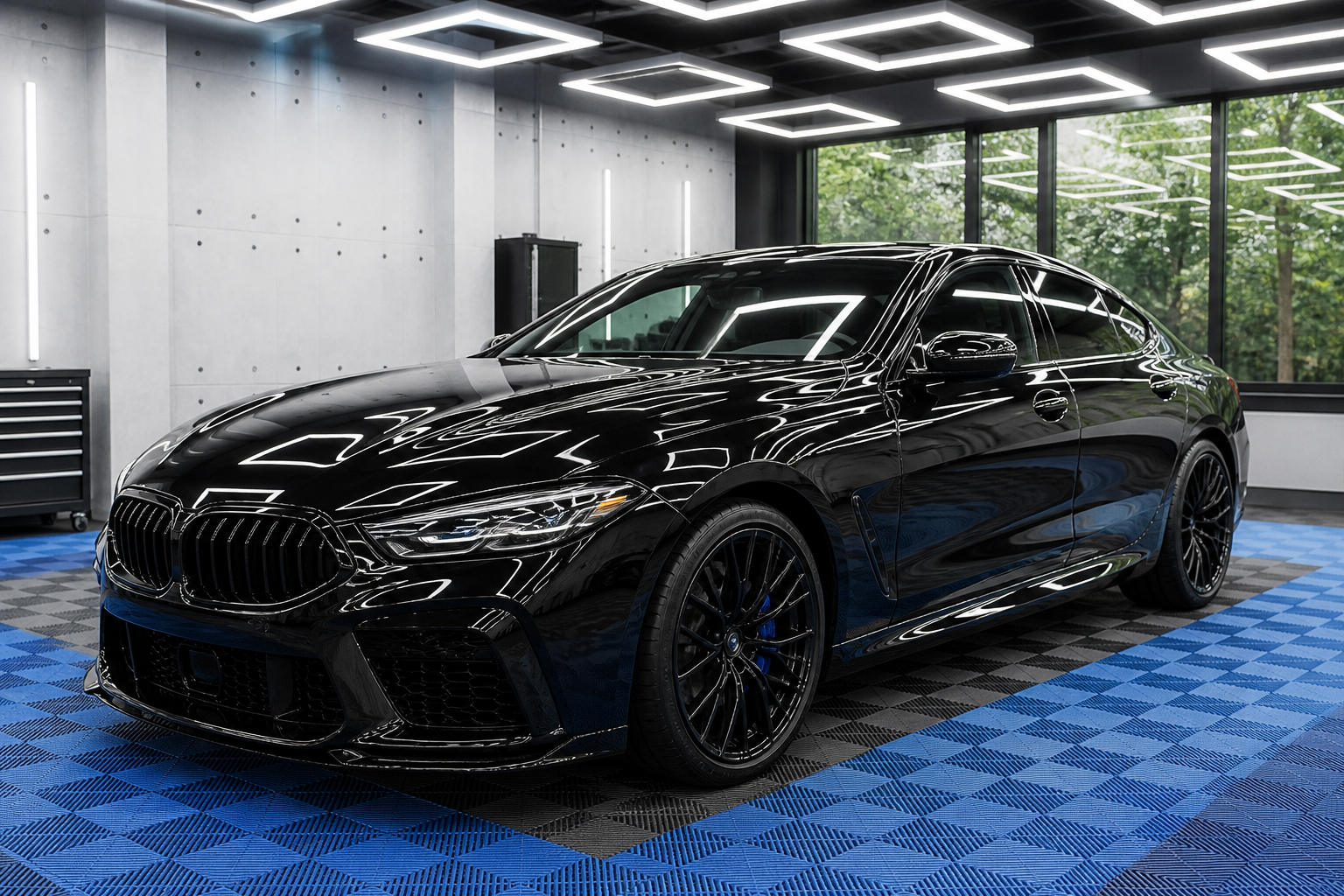 Gloss Black TPU Paint Protection Film