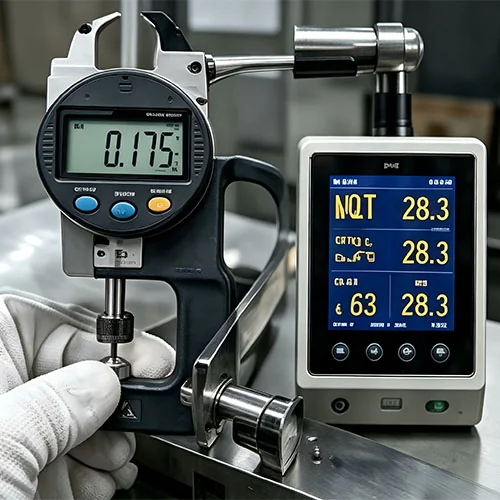 Film quality control measurement equipment