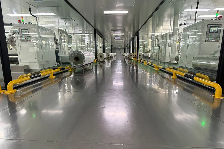 Techlon automotive film factory interior