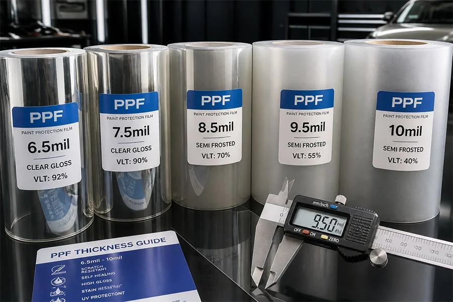 TPU paint protection film rolls for Toyota PPF projects
