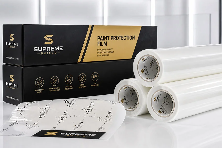 TPU paint protection film rolls for Tesla PPF projects